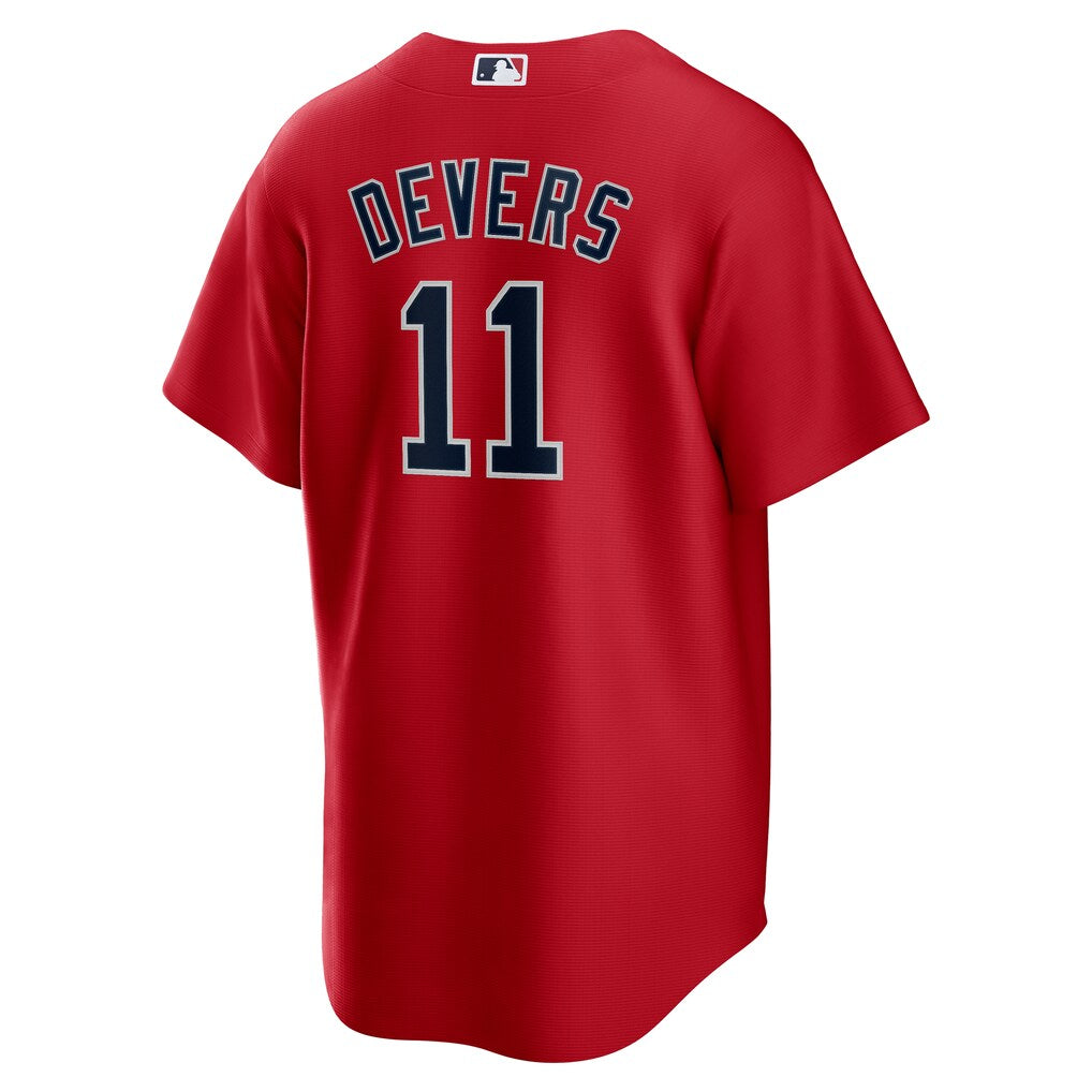 Men's Boston Red Sox Rafael Devers Red Alternate Replica Jersey