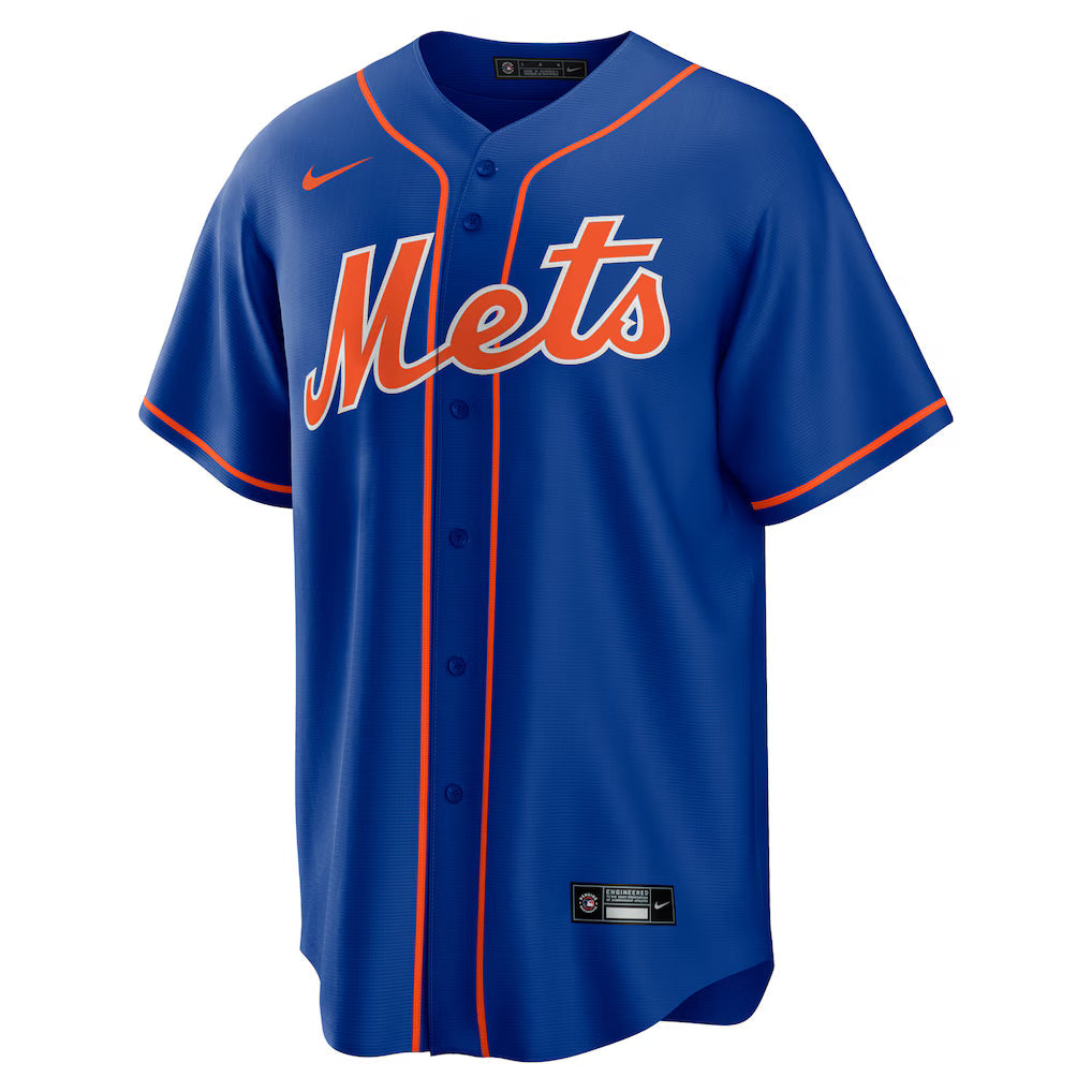 Men's New York Mets Javier Báez Royal Alternate Official Replica Player Jersey